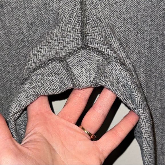 Lululemon Wunder Under Low-Rise Tight 28” Heathered Gray Herringbone - Picture 6 of 14